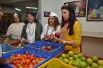 Urvashi Thacker, Meera Sheth & Bhagyashree inaugurated the Juhu Organic Farmer